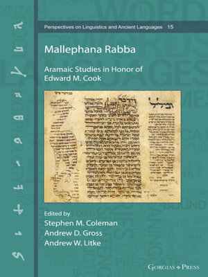 cover image of Mallephana Rabba